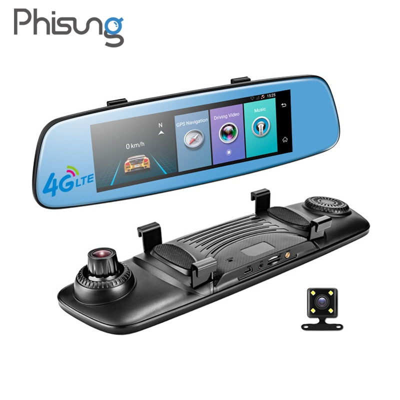 Touch Screen Digital Rear-View Mirror
