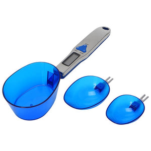 OOTDTY 3 pcs/set Kitchen Measuring Digital LCD Spoon Electronic Spoon Scale Kitchen Scales Measuring Spoons Set
